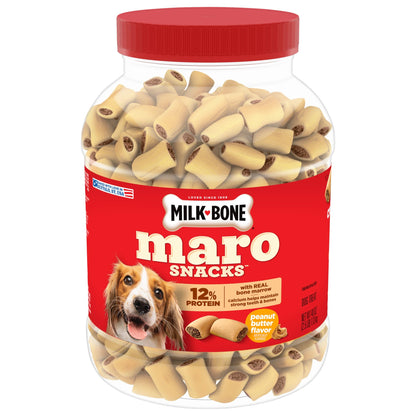 Milk-Bone MaroSnacks Small Dog Treats with Real Bone Marrow, 40 Oz.