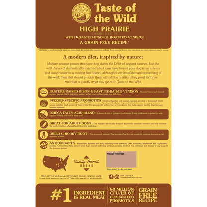 Taste of the Wild Sierra Mountain Dry Dog Food, Roasted Lamb, 5lb