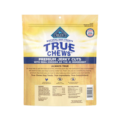 Blue Buffalo True Chews Premium Jerky Cuts Steak Dog Treats, 10 oz