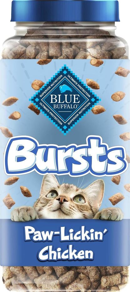 Blue Buffalo Bursts Chicken Crunchy & Creamy Cat Treats, 12 oz