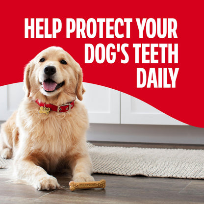Milk-Bone Brushing Chews, Mini, Original Flavor, 90 Dental Treats