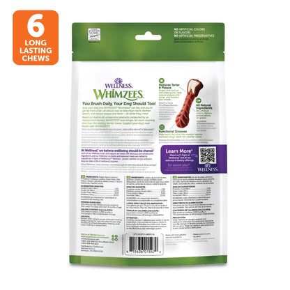 Wellness WHIMZEES Freshzees Natural Dog Dental Treat, Soft Chews, Freshens Breath, Extra-Small Size, 14.81 oz Bag, 56 Count