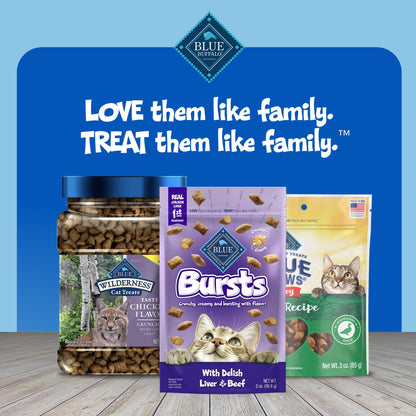 Blue Buffalo Bursts Chicken Crunchy & Creamy Cat Treats, 5 oz