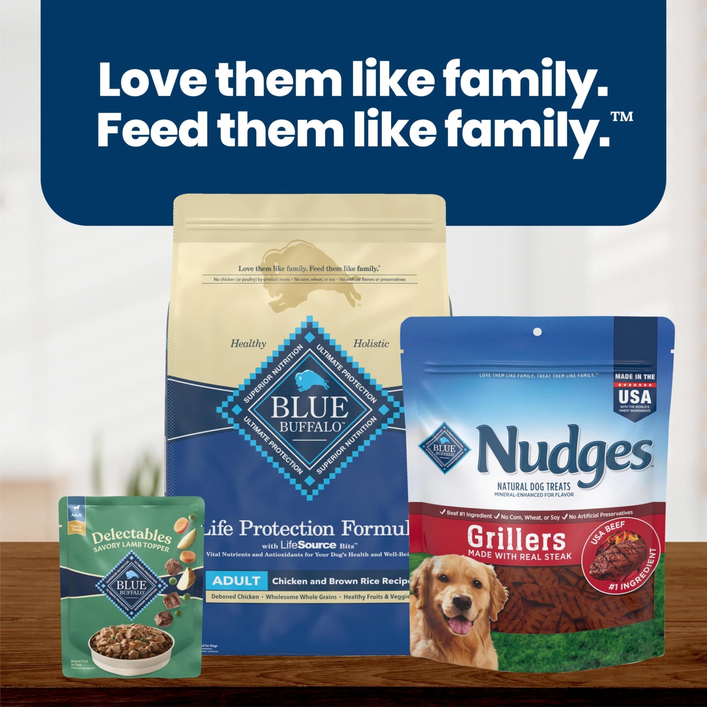 Blue Buffalo Delectables Variety Pack Dog Food Topper, 3 oz, 24 ct