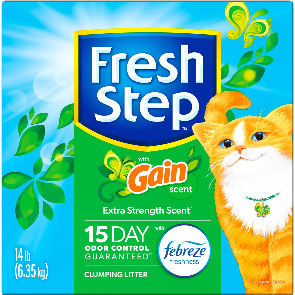 Fresh Step Extreme Clump Multi Cat Clumping Cat Litter, 14 lb.