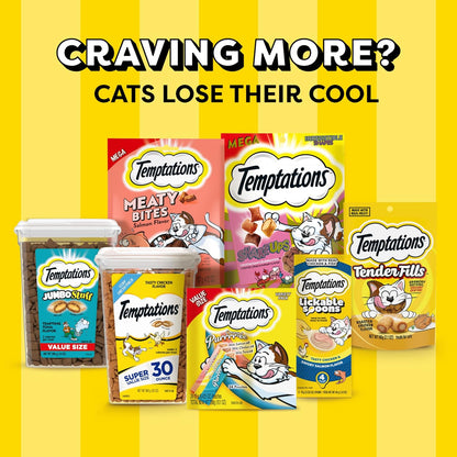 Temptations MixUps Crunchy and Soft Cat Treats, Cookout Flavor, 30 oz