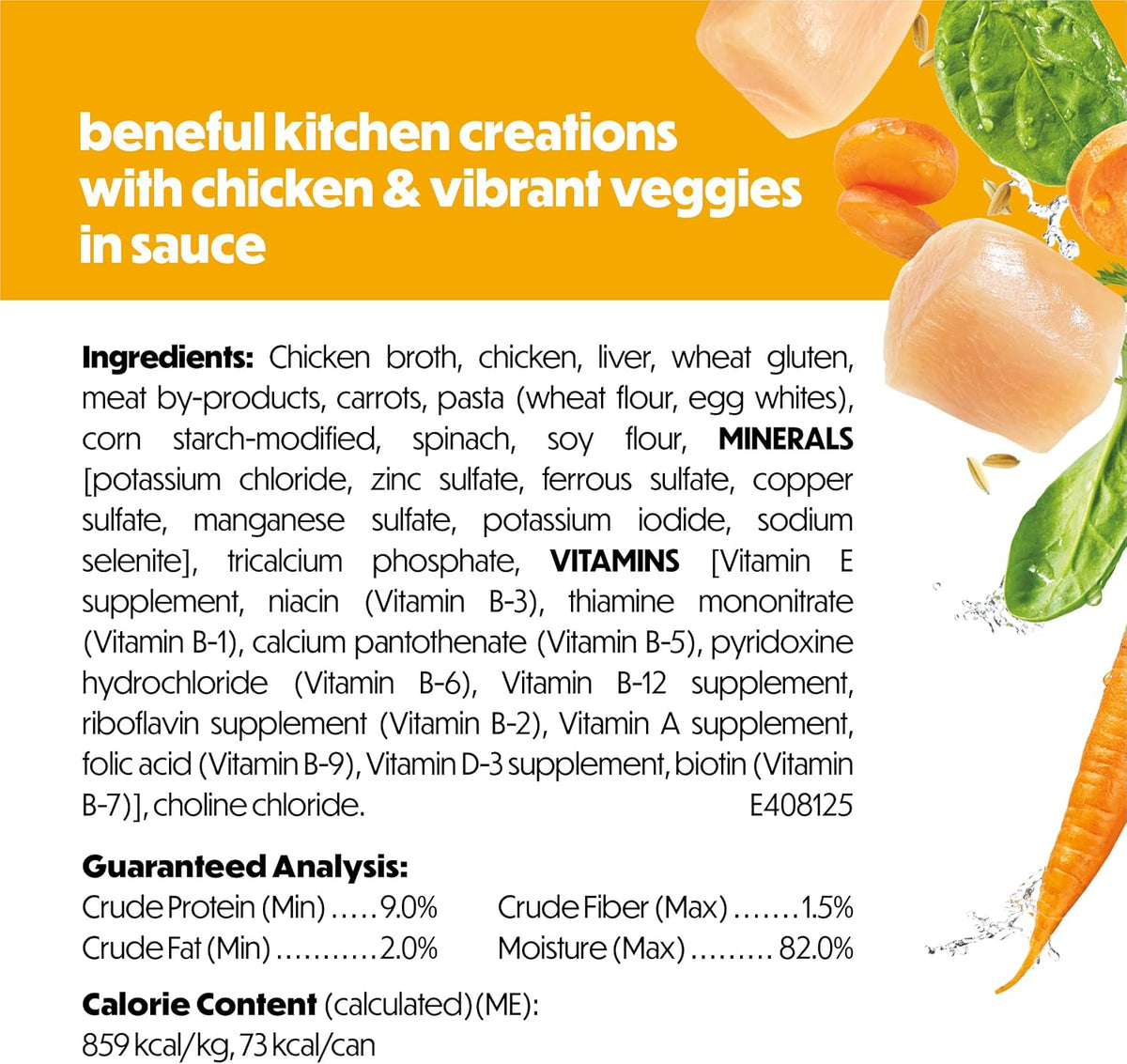 Beneful Purina Kitchen Creations Wet Dog Food, Chicken, (12) 3 oz Can