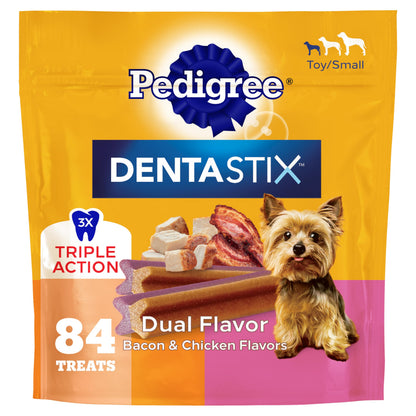 Pedigree Dentastix Small & Medium Dental Dog Treats, Original, 108 Count