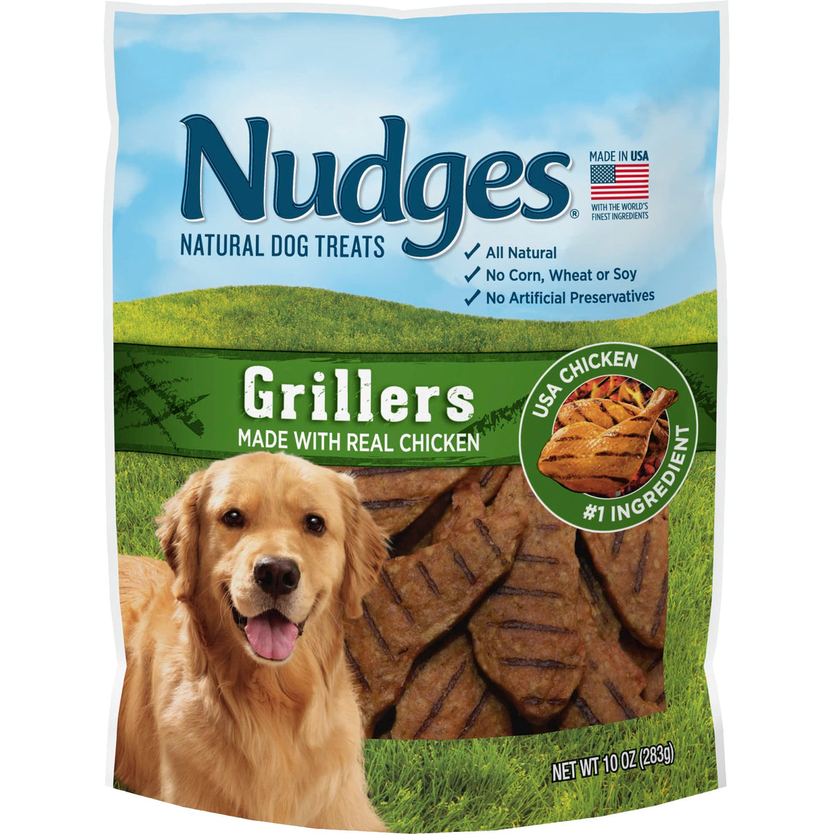 Blue Buffalo Nudges Grillers Steak Dog Treats, 16 oz
