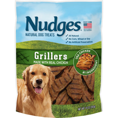 Blue Buffalo Nudges Grillers Steak Dog Treats, 16 oz