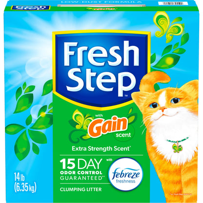 Fresh Step Extreme Clump Multi Cat Clumping Cat Litter, 14 lb.