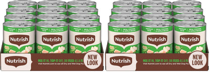 Nutrish Paté Variety Pack Wet Dog Food, 13 oz. Can, 12 Pack (Rachael Ray)