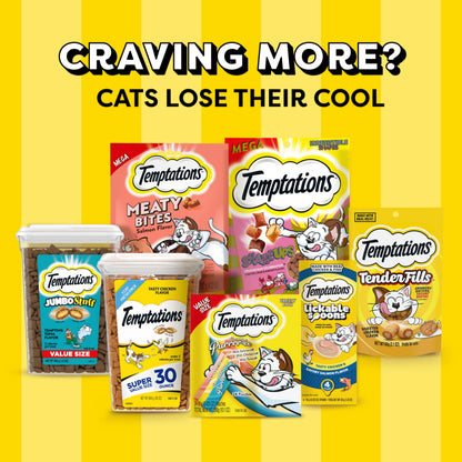 Temptations Classic Crunchy and Soft Cat Treats, Tasty Chicken, 30 oz