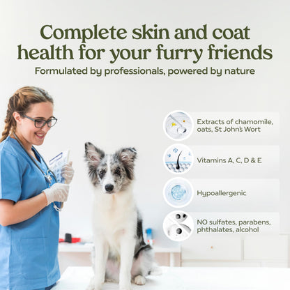 PAWFUME Dog Shedding Shampoo and Conditioner, Royal Lavender, 1-Pack