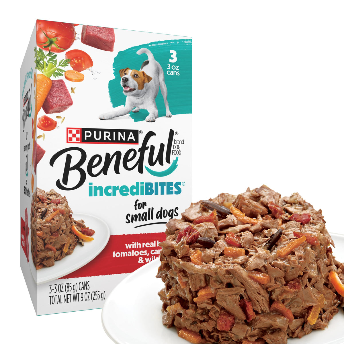 Purina Beneful Small Breed Wet Dog Food Variety Pack, (30) 3 oz Cans