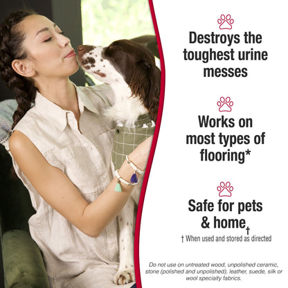 Nature's Miracle Dog Urine Destroyer Plus, Enzymatic Cleaner, 32 oz