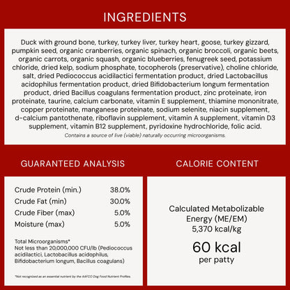 Stella & Chewy's Freeze-Dried Raw Dinner Patties - Chicken Recipe - High Protein Grain-Free Puppy & Dog Food - Perfect For Picky Eaters - 25 oz