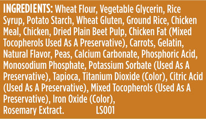 Nutrish Soup Bones Dog Chews, 6.3 oz. Bag, Pack of 8 (Rachael Ray)