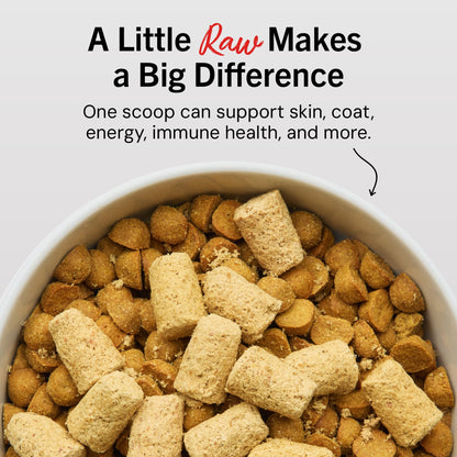 Stella & Chewy's Freeze-Dried Raw Chicken Meal Mixers- Dog Food Topper & Mixer - Made with 95% Cage-Free Chicken, Organs & Bone - Perfect for Picky Eaters - Grain-Free, 2.19 Pound (Pack of 4)