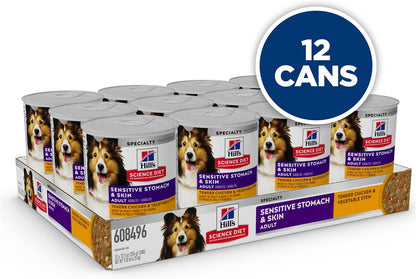 Hill's Science Diet Sensitive Stomach & Skin Wet Dog Food