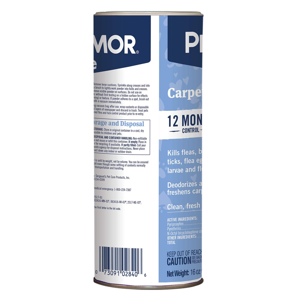PETARMOR Home and Carpet Spray for Fleas and Ticks, Protect Your Home From Fleas and Eliminate Pet Odor, 16 Ounce