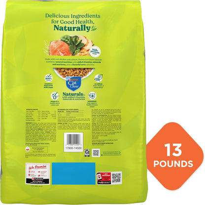 Purina Cat Chow Naturals with Added Vitamins, Minerals and Nutrients Dry Cat Food, Naturals Original - 13 lb. Bag