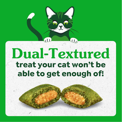Greenies Feline Smartbites Skin & Fur Health Cat Treats, Salmon, 4.6 oz
