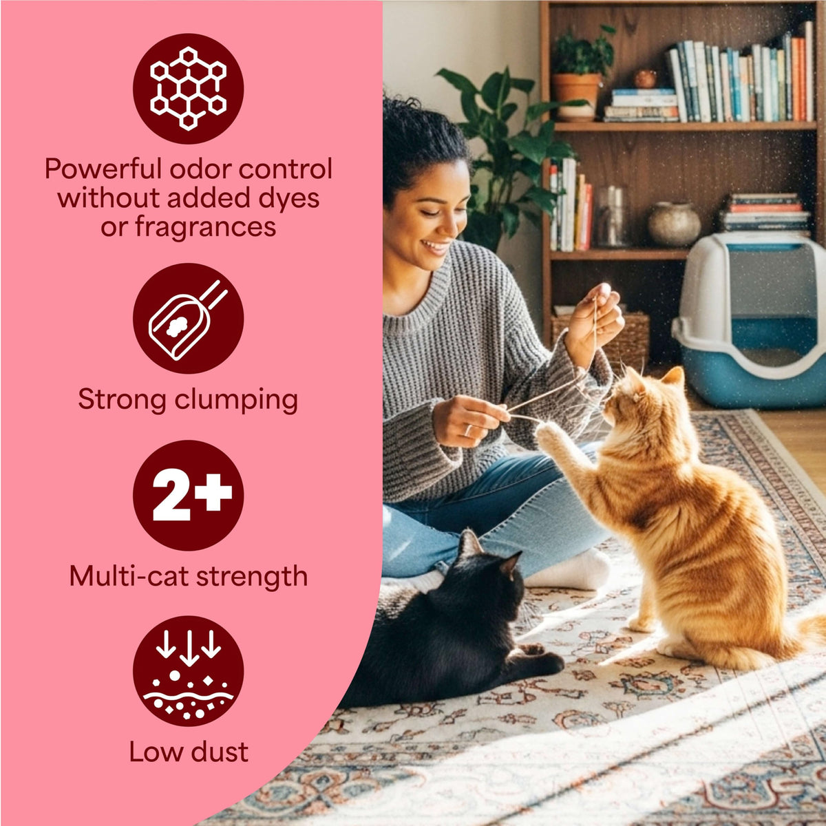 Fresh Step Extreme Clump Multi Cat Clumping Cat Litter, 14 lb.