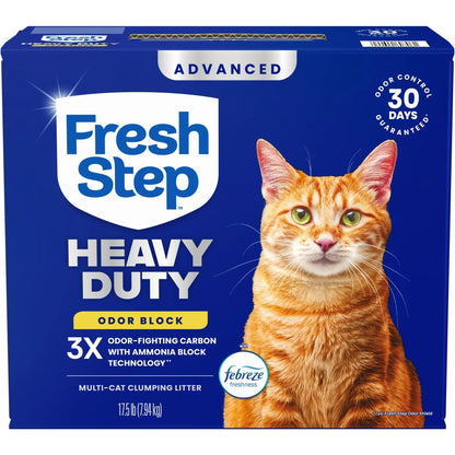 Fresh Step Advanced Extreme Clump Multi Cat Clumping Litter, 18.5 lb., 2 Pk