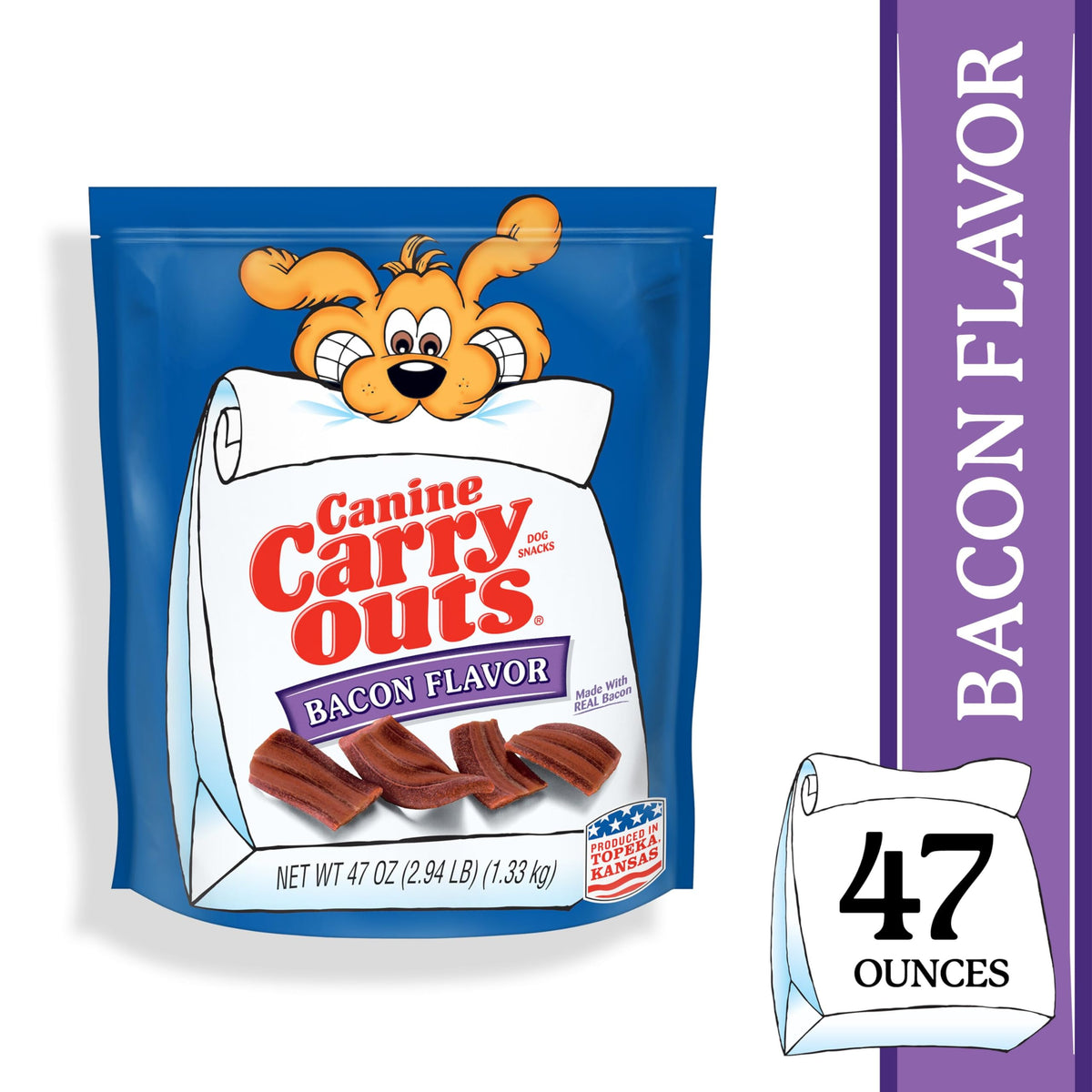 Canine Carry Outs Snausages in a Blanket Dog Treats, 4 Bags (22.5 Oz. Each)