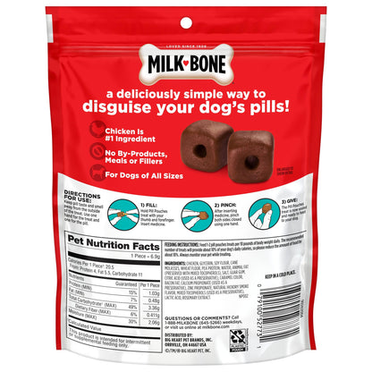 Milk-Bone Pill Pouches, Hickory Smoked Bacon Flavor, 30 Pill Pouches