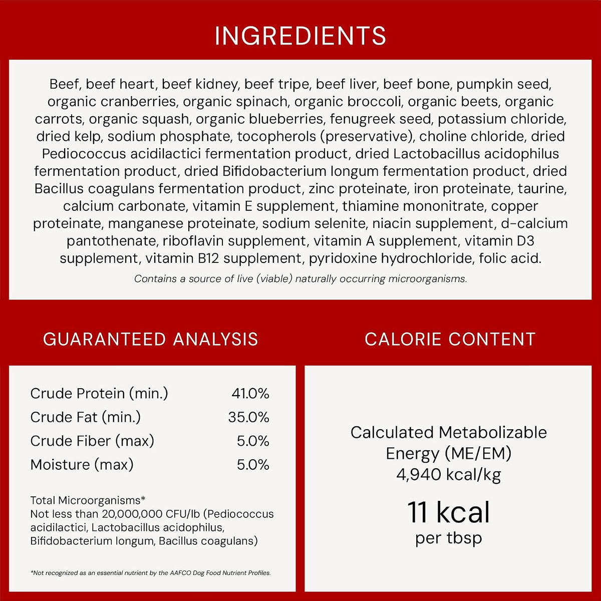 Stella & Chewy’s Freeze-Dried Raw Marie's Magical Dinner Dust – Protein Rich, Grain Free Dog & Puppy Food Topper – Grass-Fed Beef Recipe – 7 oz Bag