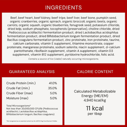 Stella & Chewy’s Freeze-Dried Raw Marie's Magical Dinner Dust – Protein Rich, Grain Free Dog & Puppy Food Topper – Grass-Fed Beef Recipe – 7 oz Bag