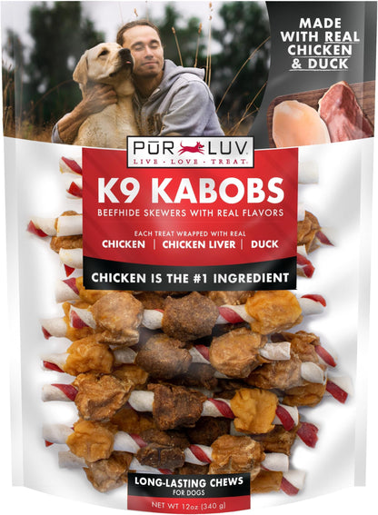 Pur Luv Chicken Jerky Dog Treats,100% Real Chicken Breast, 16 Ounces