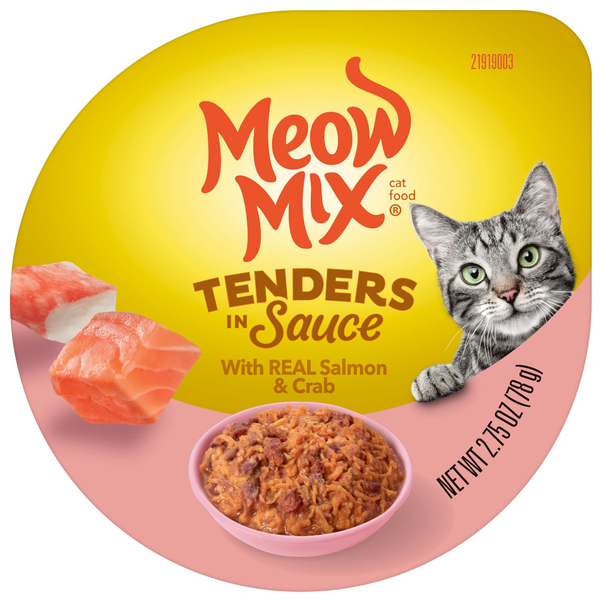 Meow Mix Poultry & Beef Favorites, Wet Food Variety Pack, 24 Cups