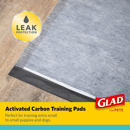 Glad for Pets Activated Carbon Disposable Dog Training Pads, 100 Count