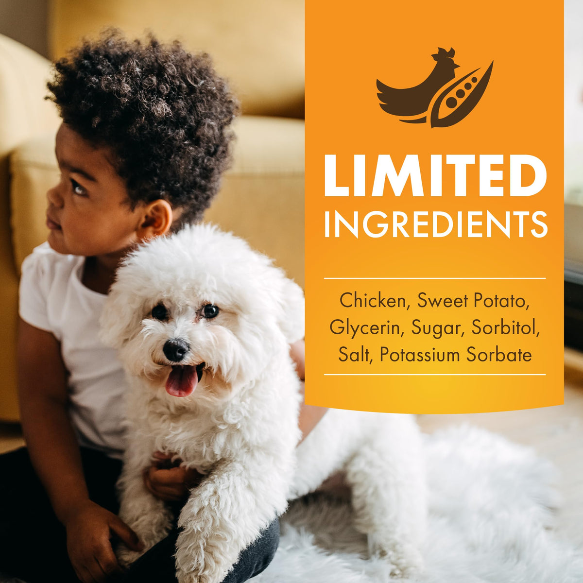Pur Luv Dog Treats, K9 Kabobs Made with Real Chicken and Duck, 12 Ounces, Dog Snacks, Healthy, Easily Digestible, Long-Lasting, High Protein Treat, Satisfies Urge to Chew (Pack of 12)
