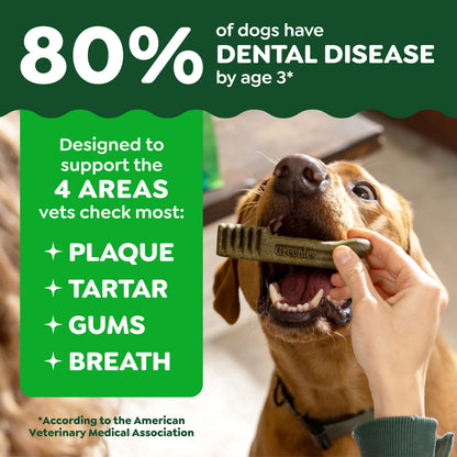 Greenies Petite Natural Dental Dog Treats, Original Flavor, 30 Count