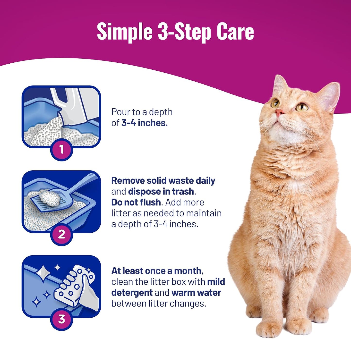 Cat's Pride Pure & Fresh Scented Clumping Litter 10lb