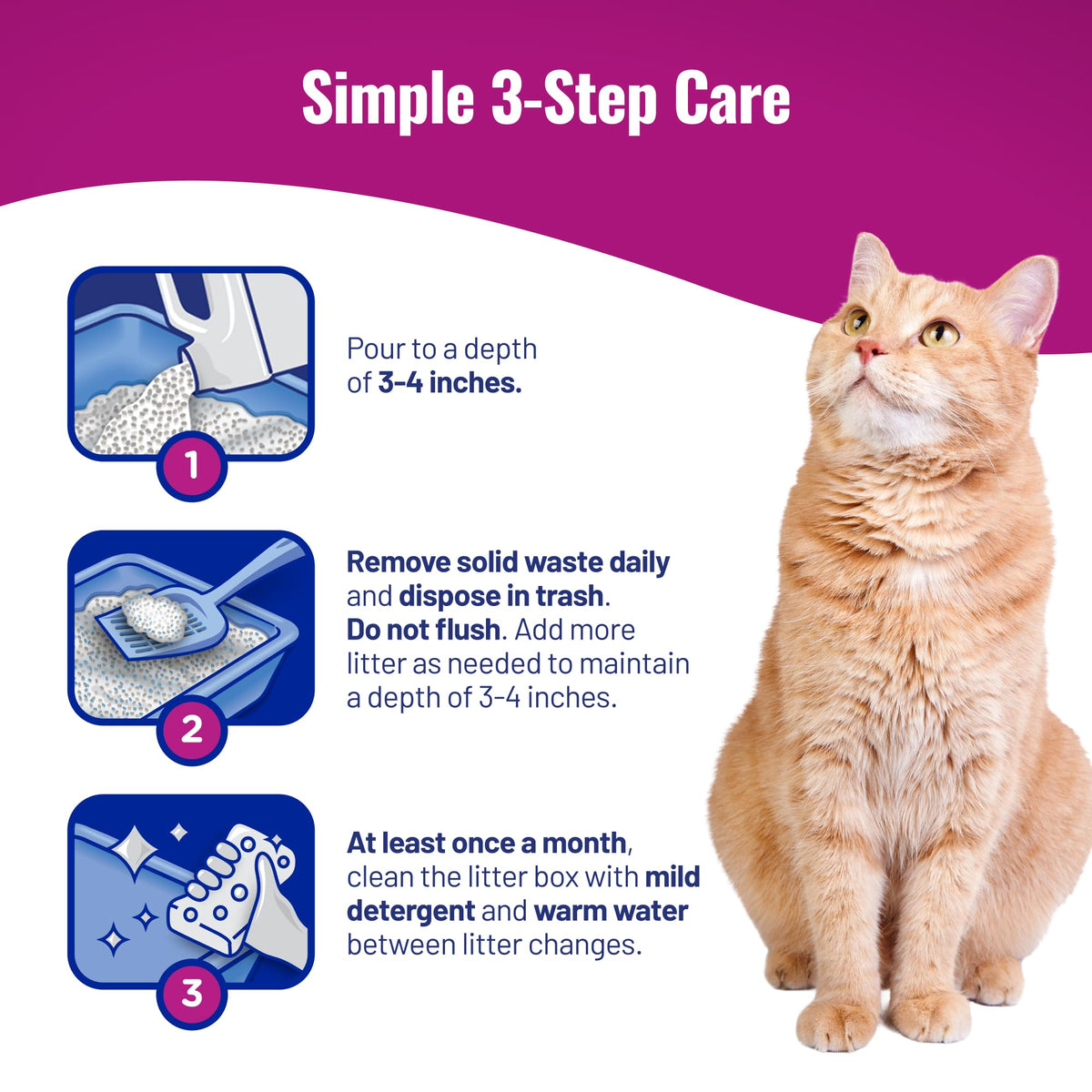 Cat's Pride Antibacterial Litter, Odor-Eliminating Scented 12lb