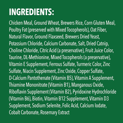 Greenies Feline Natural Dental Cat Treats, Catnip Flavor, 9.75 oz