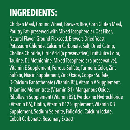 Greenies Feline Natural Dental Cat Treats, Catnip Flavor, 21 oz
