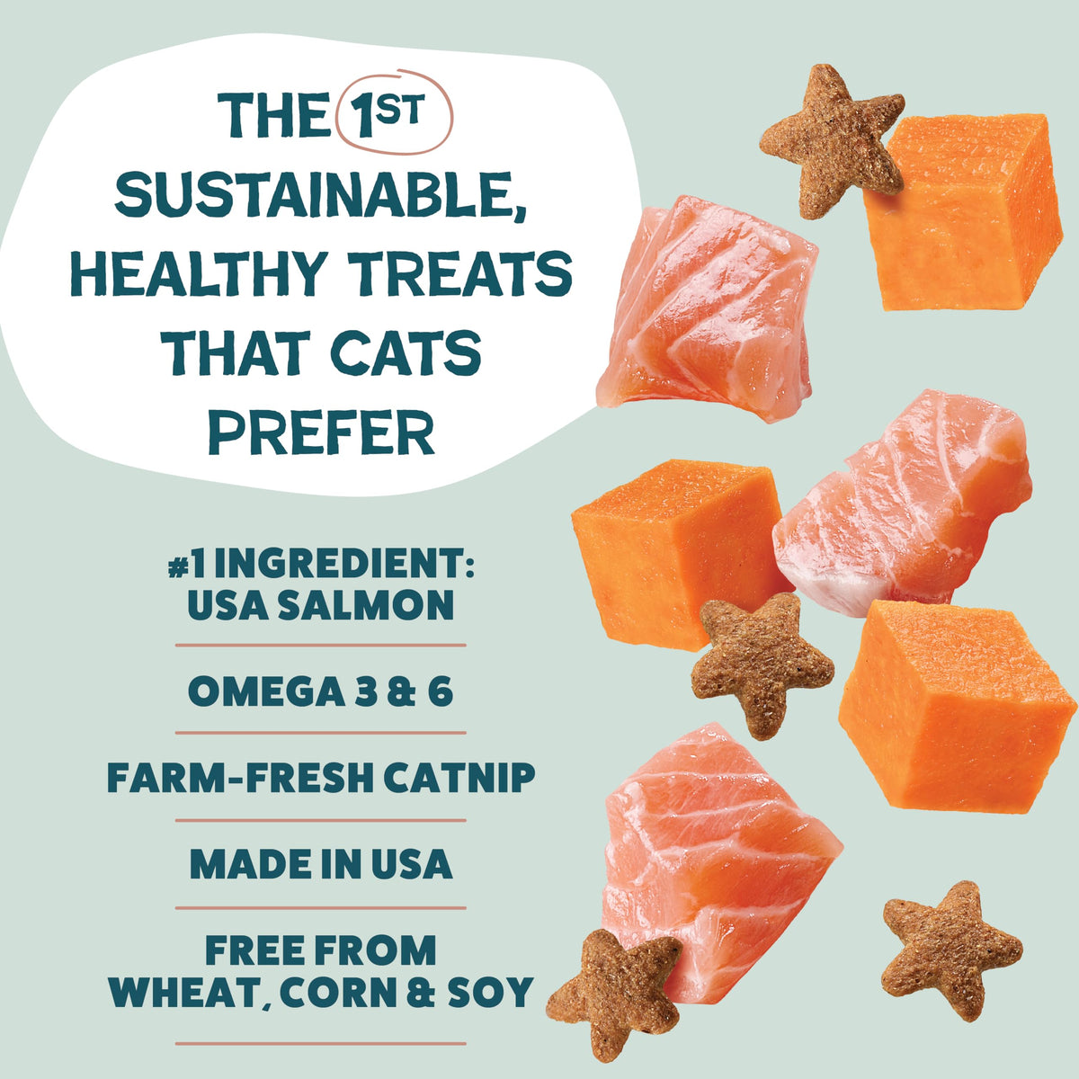 Shameless Pets Catnip N Chill Crunchy Cat Treats, 12 oz