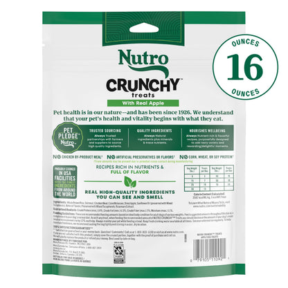 Nutro Crunchy Dog Treats with Real Peanut Butter, 10 oz