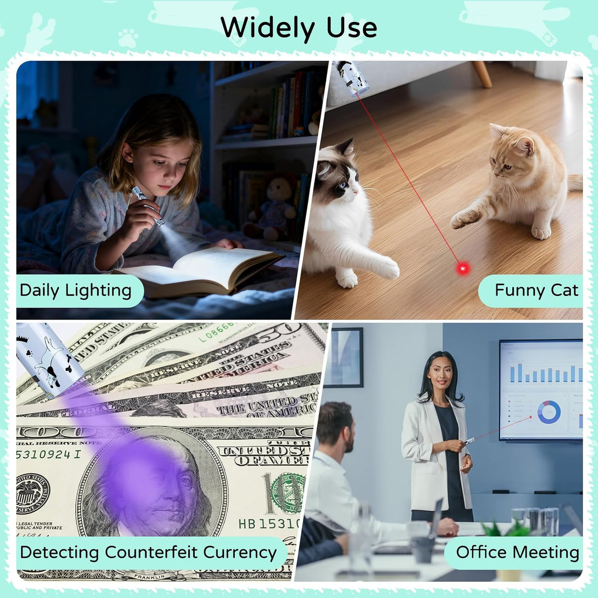 TBTeek Cat Toy, Rechargeable, Battery Screen, Cute Fun Creative Body