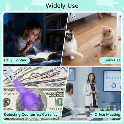 TBTeek Cat Toy, Rechargeable, Battery Screen, Cute Fun Creative Body