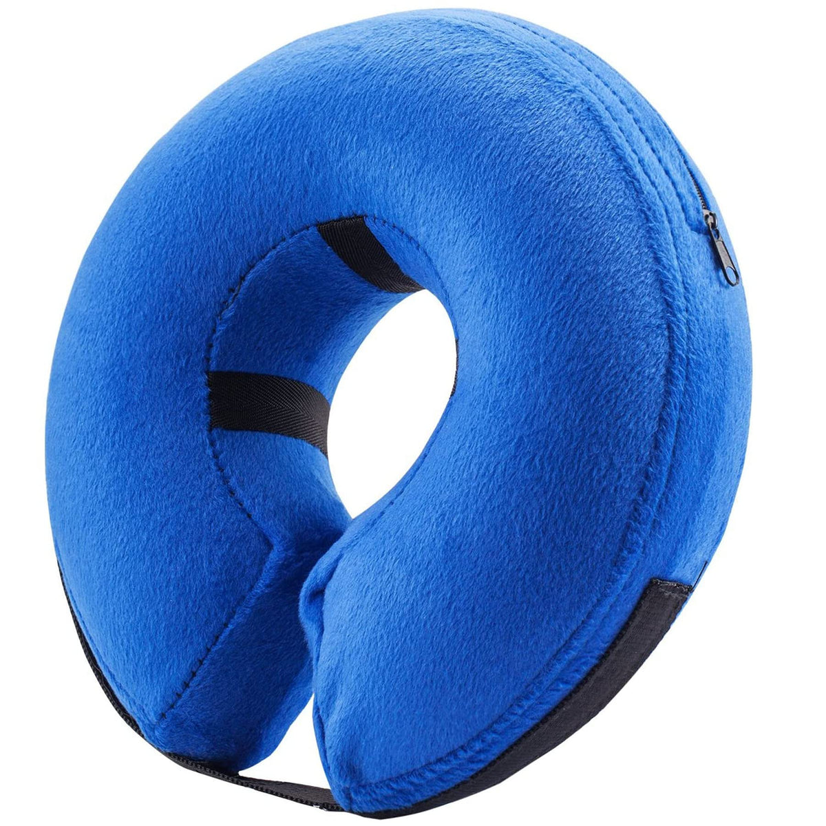 BENCMATE Inflatable Dog Cone Collar Alternative After Surgery Medium, Flag