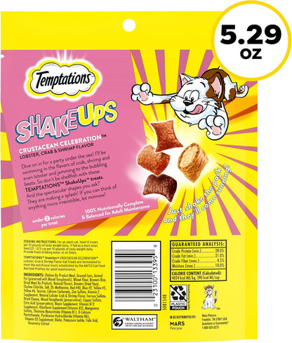 Temptations ShakeUps Cat Treats, Crustacean Celebration, 5.29 oz