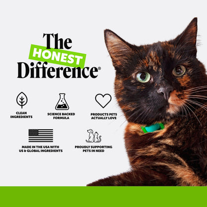 Cat Hairball Remedy Treats - Dual Texture Crunchy Creamy Hairball Treatment for Cats, Furball Relief Control Supplement with Fiber, Fish Oil for Indoor Cats Skin Coat Digestion (90-Day Supply)