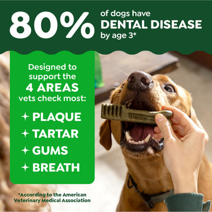Greenies Teenie Original Natural Dental Dog Treats, Chicken, 43 Count